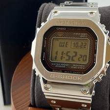 CASIO G SHOCK Silver GMW B5000D 1CJF Acciaio inossidabile