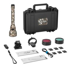 Olight Javelot Turbo 2 Digital Camouflage Premium Kit 1500 M Torcia, 1800 Lu