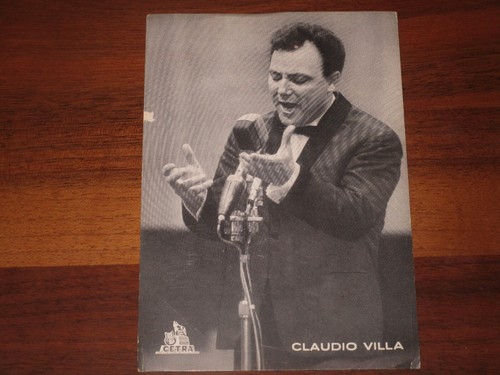Cartolina claudio villa - cartolina,