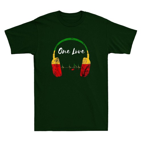 Maglietta rasta reggae musica - maglietta,
