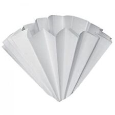 FILTRI CARTA PIEGATI DIAM. 15 CM - 100 PZ PER ENOLOGIA PER VINO ACETO LIQUORI