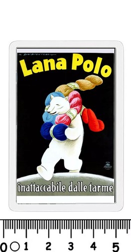 Calamita pubblicitaria lana - pubblicitaria,