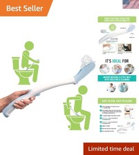 Aiuto Igiene Personale Dignificato - Bacchetta WC 18" per Disabili e Anziani Comfort