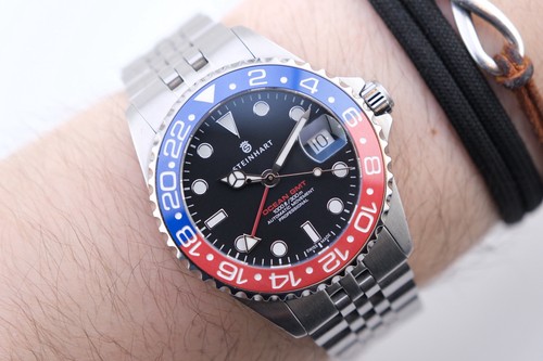 Steinhart ocean one - gmt, pepsi