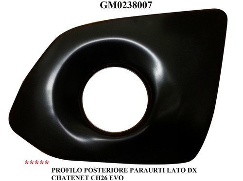 Profilo paraurti posteriore - posteriore, dx