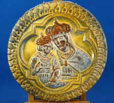 Biancini placca medaglione - a.,