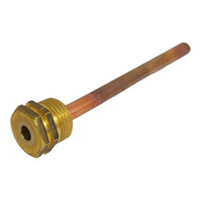 POZZETTO PORTA SONDA OTTONE