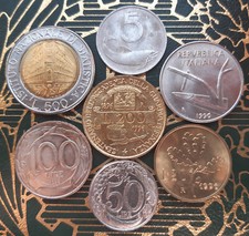 ($)     MONETE IN LIRE DEL 1996 (Serie completa) - REPUBBLICA ITALIANA 1946-2001