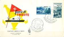 Zona A. Fiera di Trieste FDC