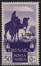 COLONIE LIBIA 1936 POSTA AEREA