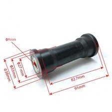 Elegante Nero Design di 2PCS