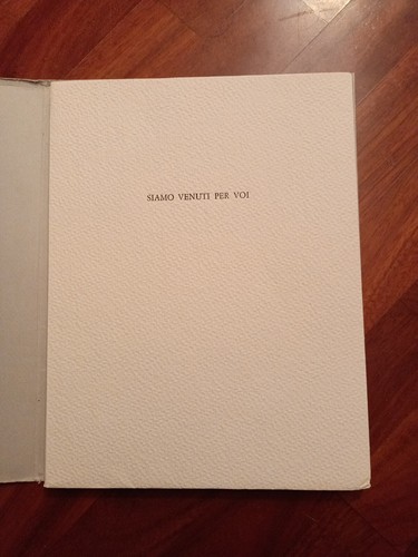 Siamo venuti per voi libro - per,