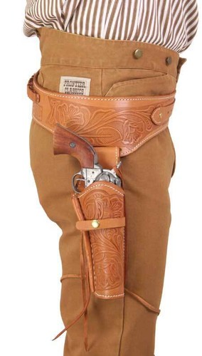 Fondina pistola cintura pelle