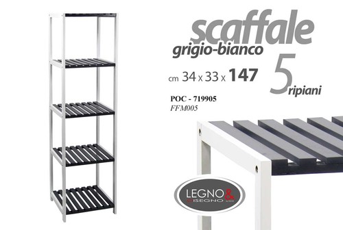 Scaffale ripiani salvaspazio - scaffale,