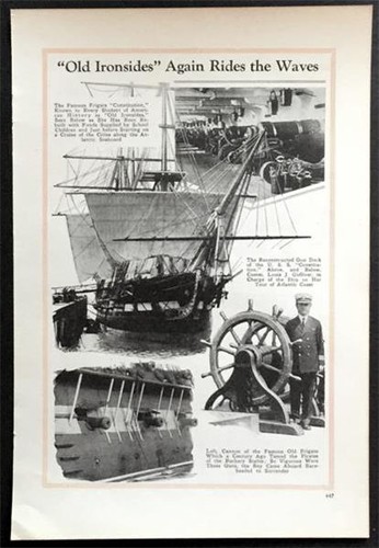 Uss constitution 1931 restauro - constitution,