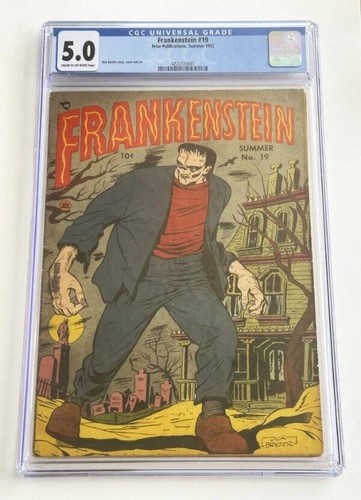 Frankenstein comics cgc - frankenstein, #19