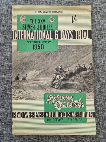 1950 libretto gara moto - 1950,