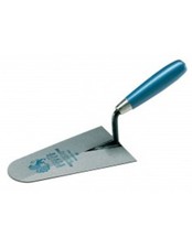 Cazzuola muratore professionale punta tonda per malta e mattoni 16Cm AUSONIA