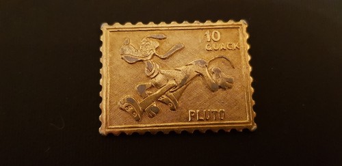 Topolino francobollo dorato - topolino,