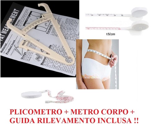 Plicometro manuale con - , metro