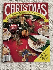 Trapuntatura Punto Croce Rivista Ricami e Idee Artigianali Natale Tutto l'anno 1990