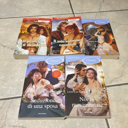 Lotto 5 libri storici - lotto,