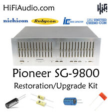 Pioneer SG-9800 ricostruzione restauro recap service kit riparazione condensatore