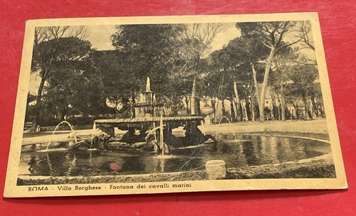 Roma villa borghese fontana - borghese,