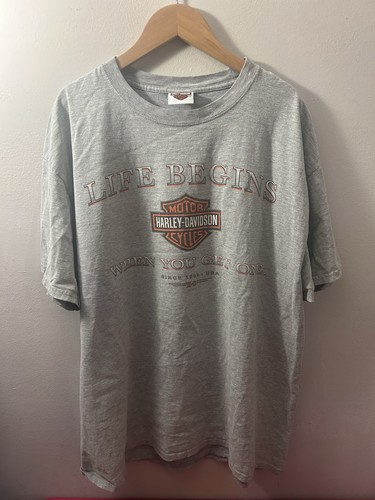 Shirt harley davidson grigia - harley,