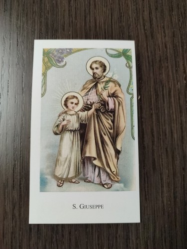 San giuseppe holy card paco - giuseppe,,