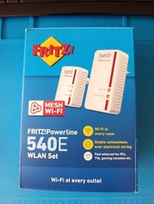 FRITZ!Powerline 540E WLAN Set (500 Mbit/s, WLAN-Access Point) Wi-Fi 300 Mbit/s