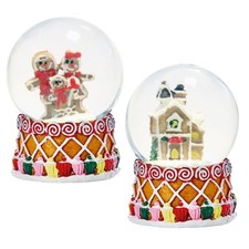 Palla Di Neve Natalizia Con