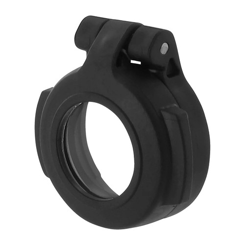 Lens cover flip - -up, transparent