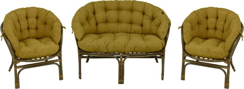 Cuscino imbottito per - , rattan