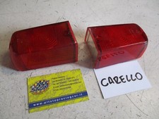 COPPIA PLASTICHE FANALI POSTERIORI LANCIA APPIA 3°SERIE - ROSSE - CARELLO -NUOVE