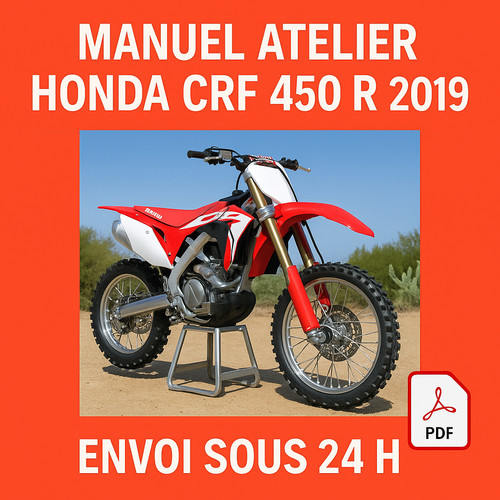 Manuel atelier honda crf 450 - atelier, r