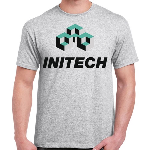 Shirt adulto logo initech - t-shirt,