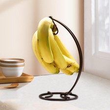 Appendiabiti per albero di banane Porta banane in ferro Gancio per albero