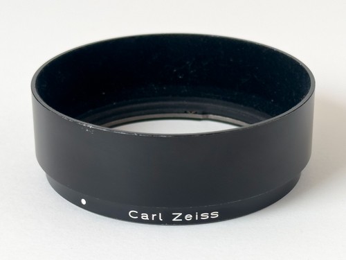 Carl zeiss metal - lens, hood