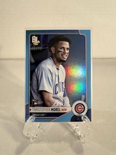 2023 Topps Big League Wrapper Redemption Christopher Morel #WR-60 Blue Foil /75