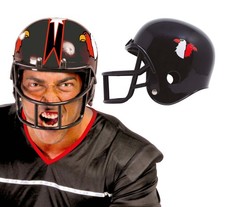 HELMET AMERICAN FOOTBALL BLACK