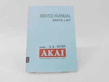 Akai 1040 1050 manuale - akai,
