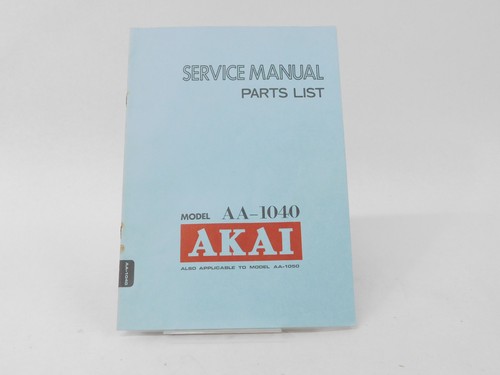 Akai 1040 1050 - aa-1040, aa-1050