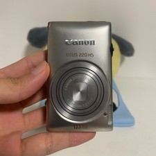 Canon IXUS 220 HS/ELPH 300 HS fotocamera digitale con accessori modalità YouTube argento