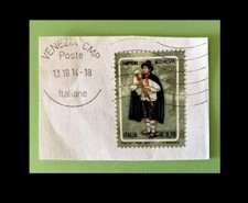 2014 Italia Repubblica - Frammento Zampogna Europa - Venezia 13/10/2014