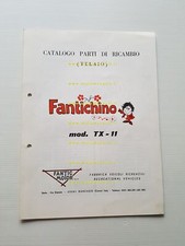 Fantic Motor Fantichino 50 TX 11 catalogo ricambi TELAIO originale