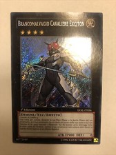 Yugioh - Brancomalvagio cavaliere Exciton RARA SEGRETA - LVAL-IT056 1° Edizione