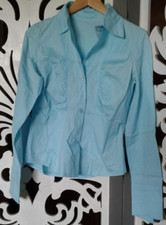 Camicia Cotone Turchese Tg.  M