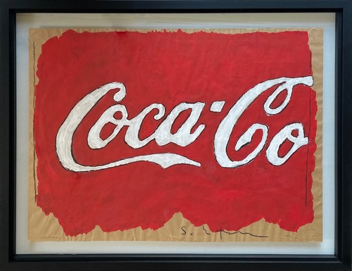 Coca mario schifano homs - coca-co, (homs