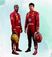 Tuta corsa 2025 charles - da, f1